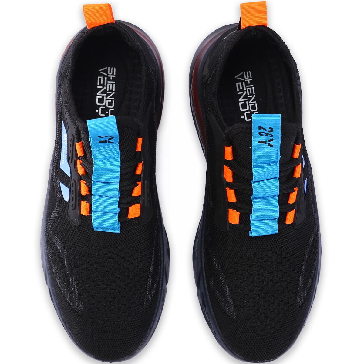 Tenis Shendy Vendy Casual Deportivo Cartagenta Negro