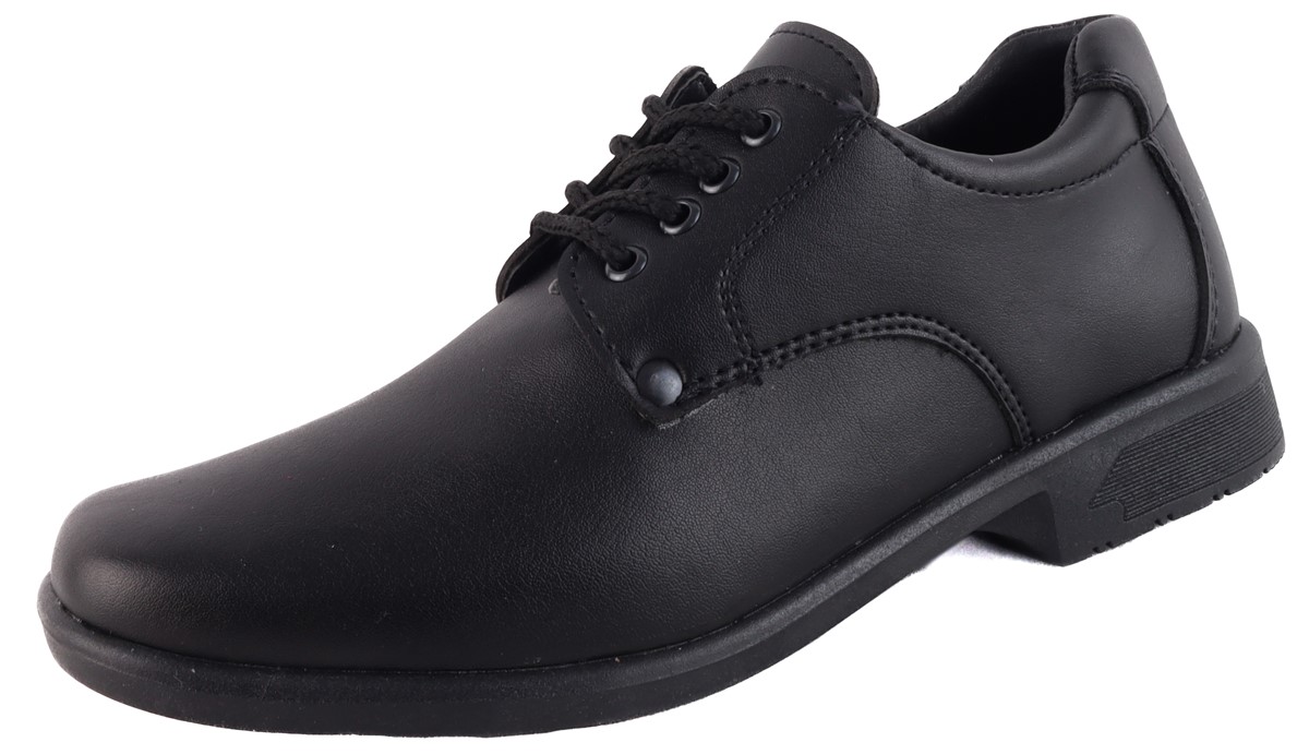Zapato Escolar Niño casual moderno Negro agujetas 416-0-n