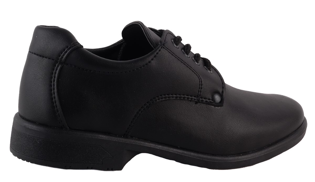 Zapato Escolar Niño casual moderno Negro agujetas 416-0-n