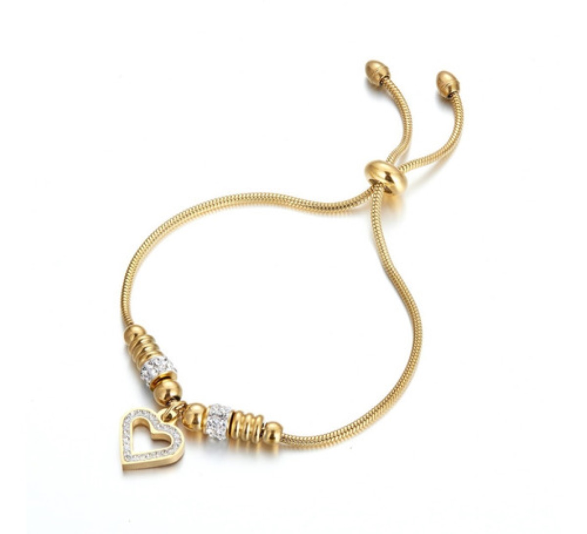 Pulsera De Corazón De Amor Para Mujer