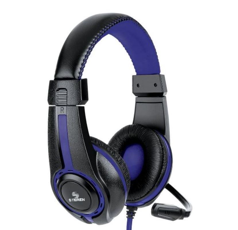 Audífonos Multimedia Steren AUD-517 Micrófono y Diadema Ajustable