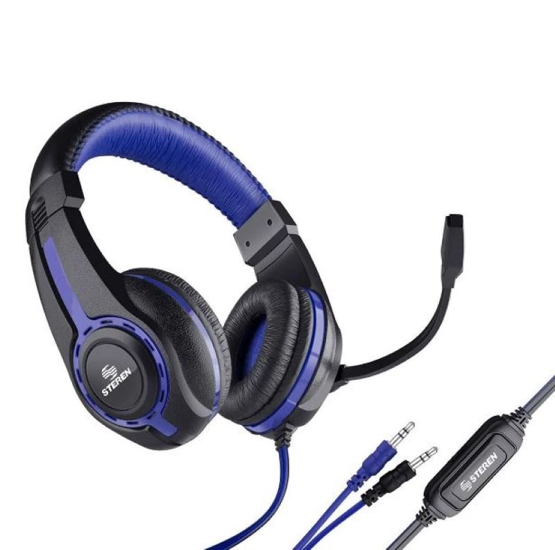 Audífonos Multimedia Steren AUD-517 Micrófono y Diadema Ajustable