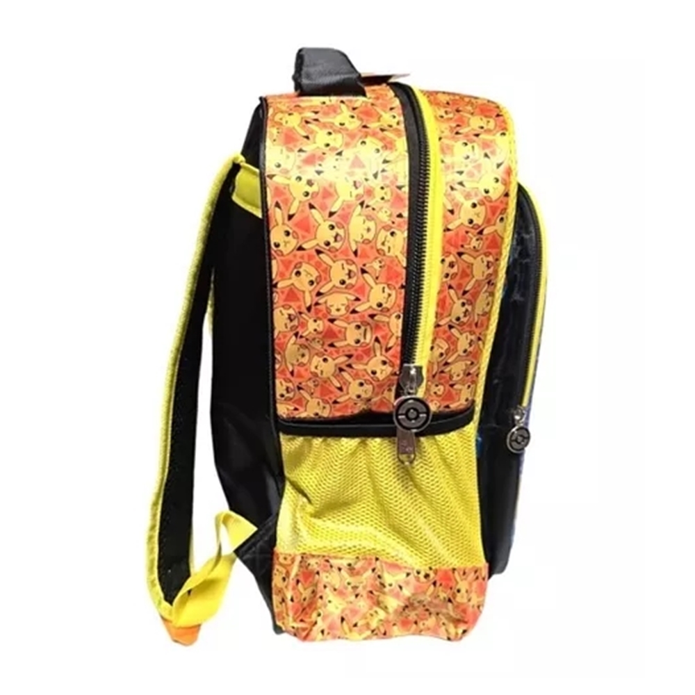 Mochila Escolar Grande Primaria Ruz Pokemon Pikachu 163470 Ball