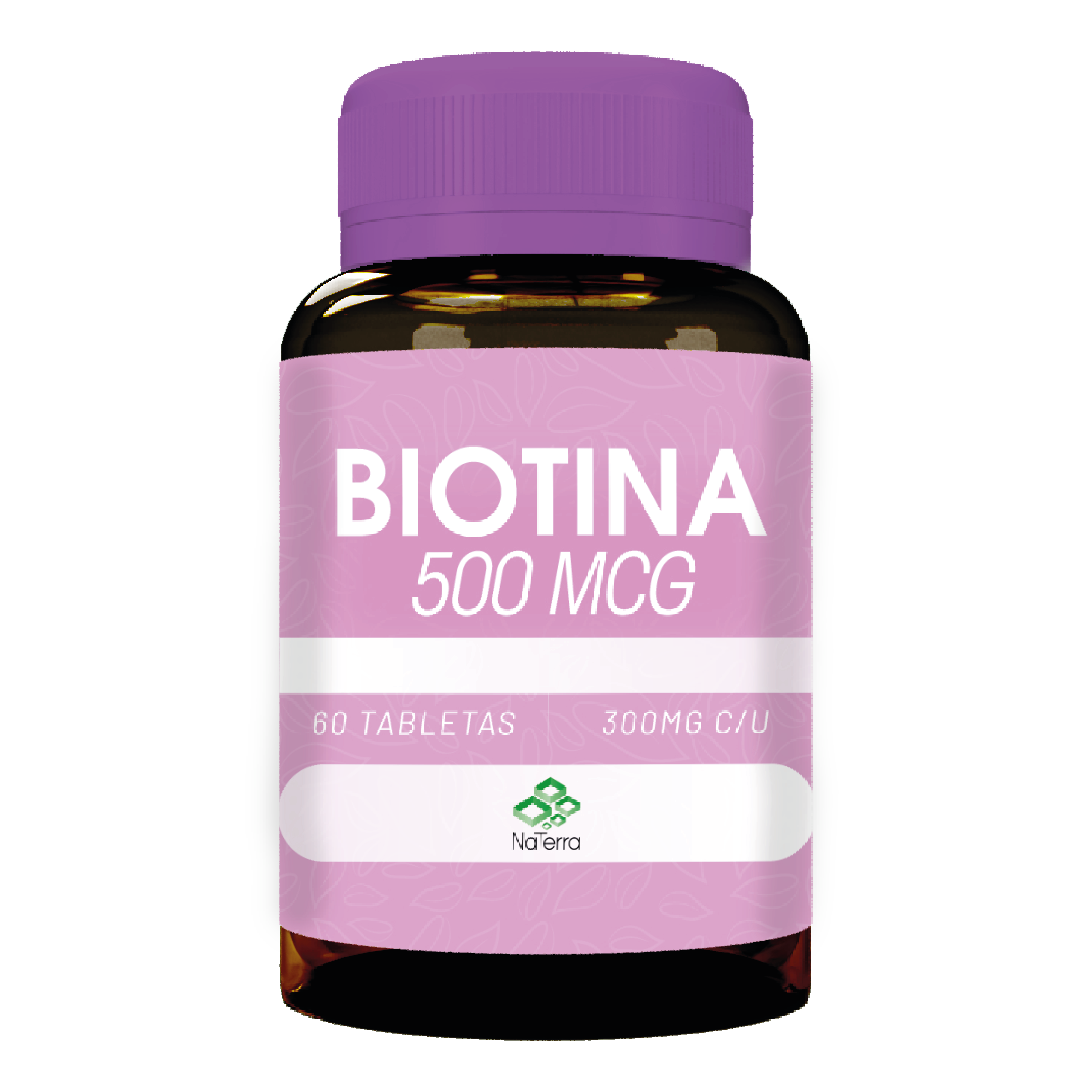 Biotina 500 NaTerra 60 Tabletas