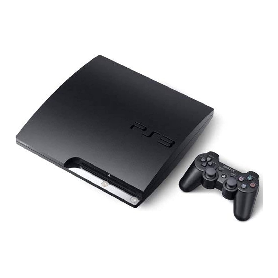 Sony Playstation 3 Slim con 6 juegos 2 controles batería y guitar