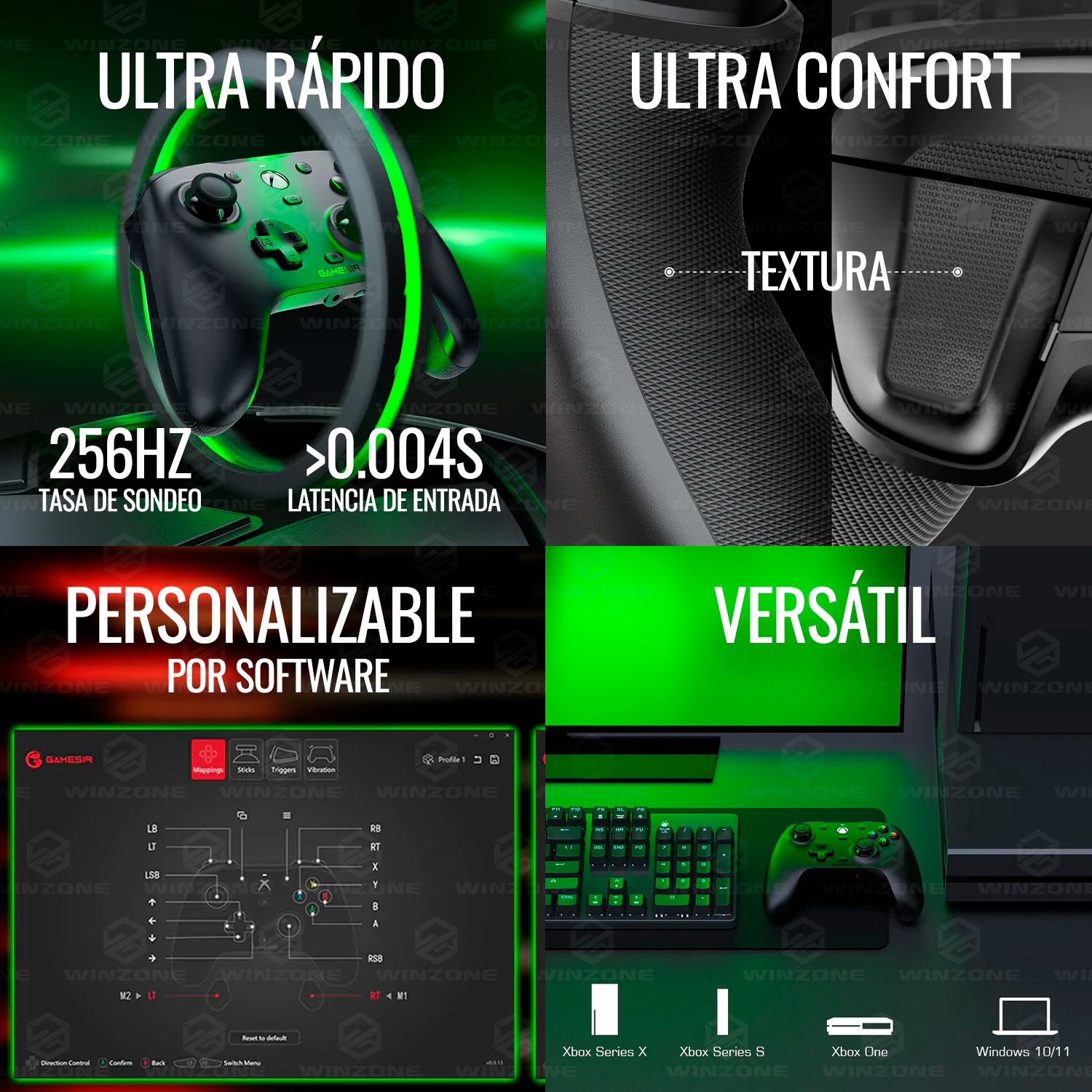 GameSir G7 Mando de juego con cable personalizado para Xbox Series