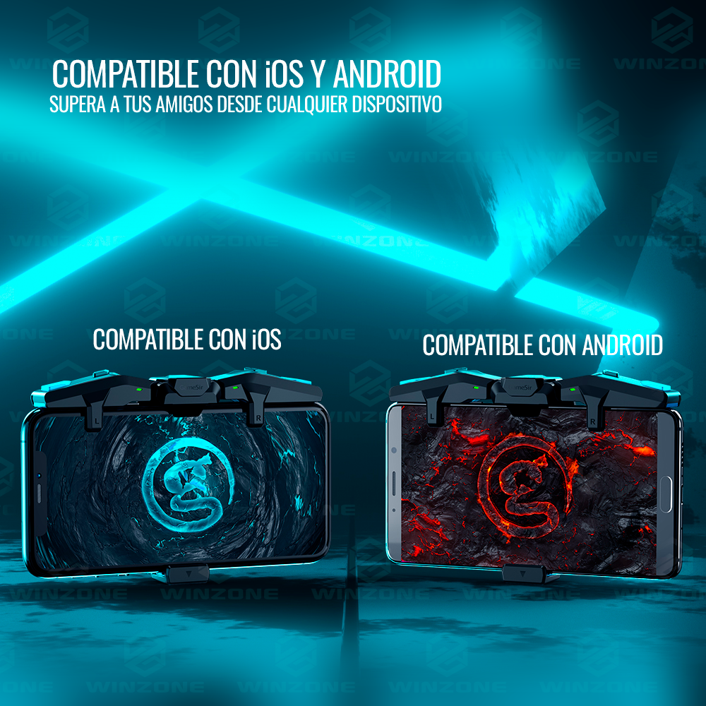 GameSir Falcon F4, Gatillos para Celular