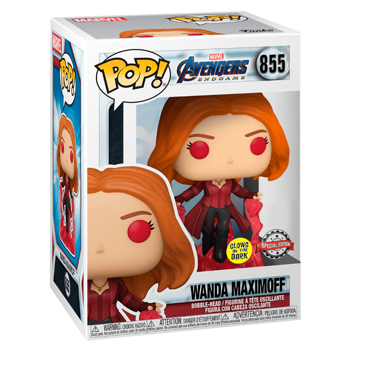 Funko Pop Wanda Maximoff #855 Avengers EndGame Marvel Figura Original