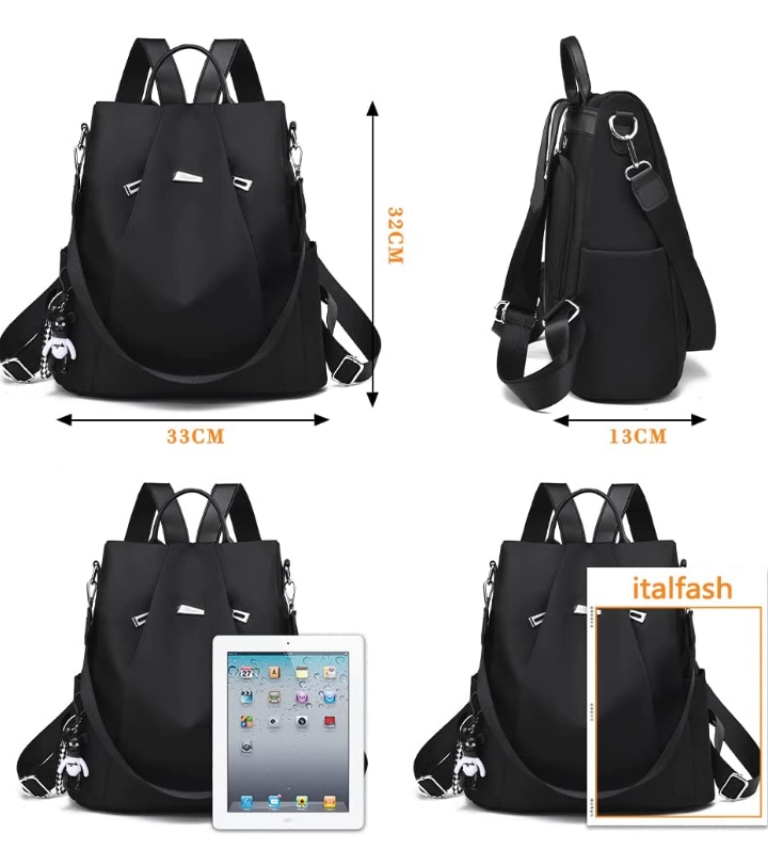 Mochila mujer impermeable antirrobo 