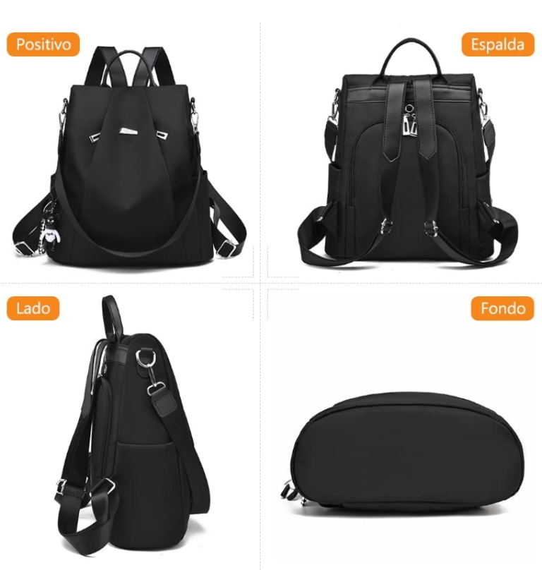 Mochila mujer impermeable antirrobo 