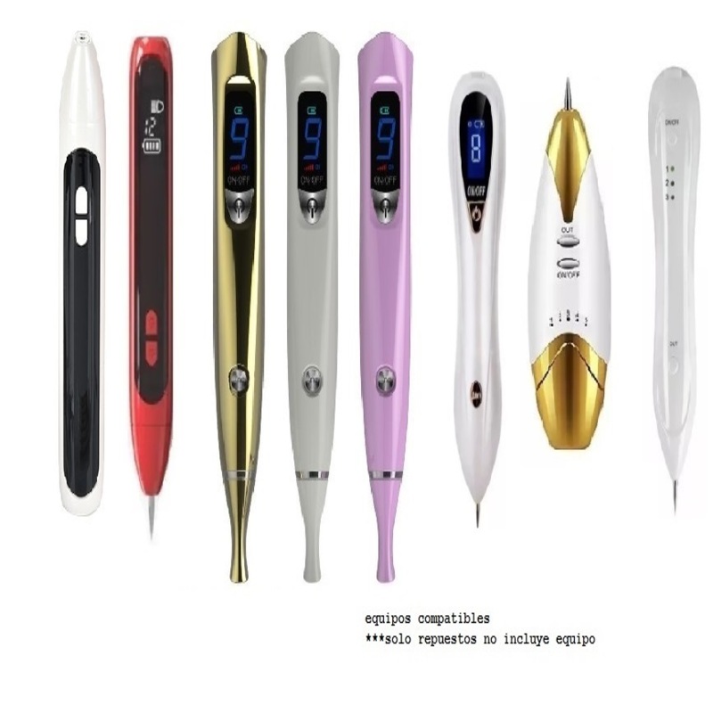 Repuesto redondo para electrolifting marca plasma pen liso y estriado