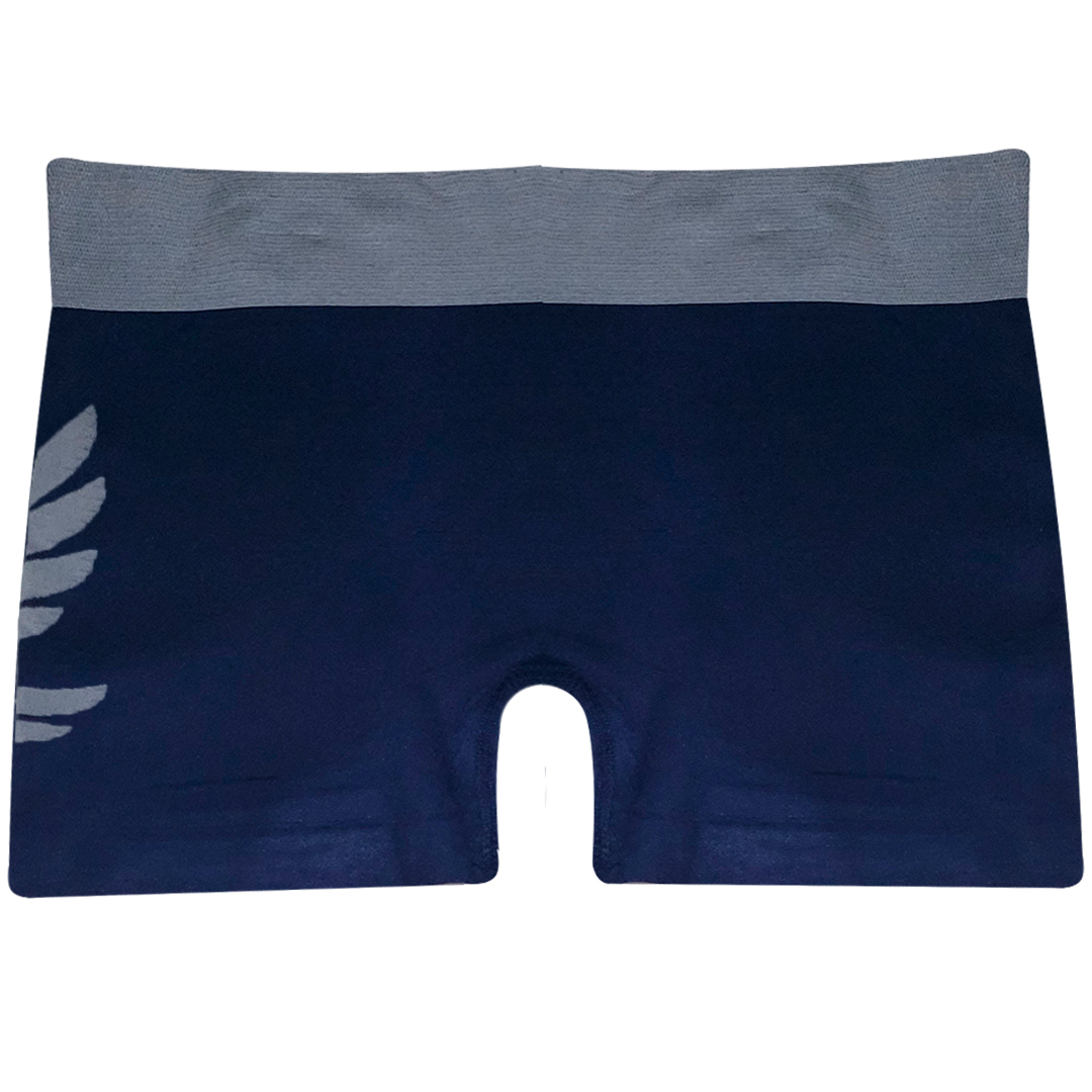 Boxer Azul Marino Mediano Para Hombre de Licra