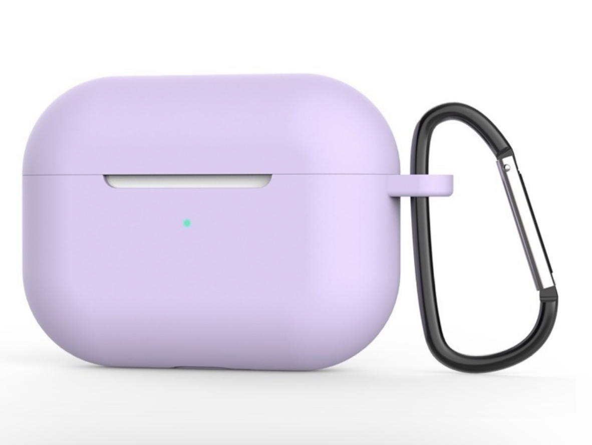 Funda Compatible Para AirPods Pro Case Protector Silicon lavanda