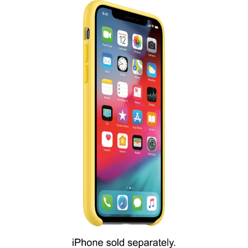 Funda de Silicon iPhone XR - Amarillo Canario