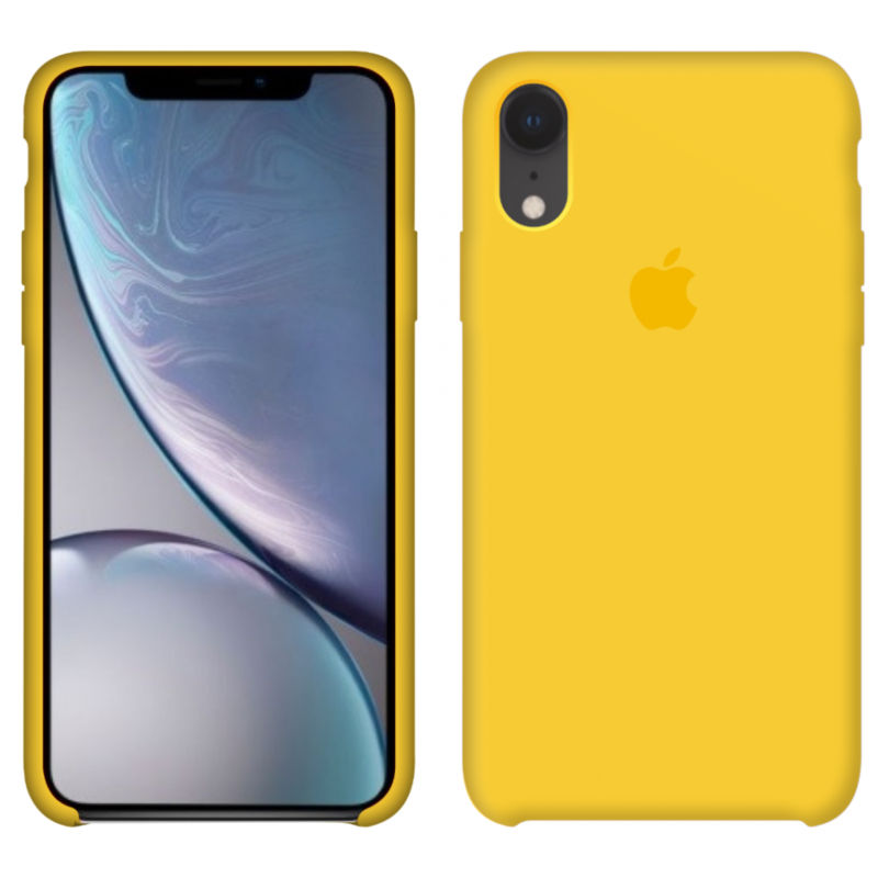 Funda de Silicon iPhone XR - Amarillo Canario