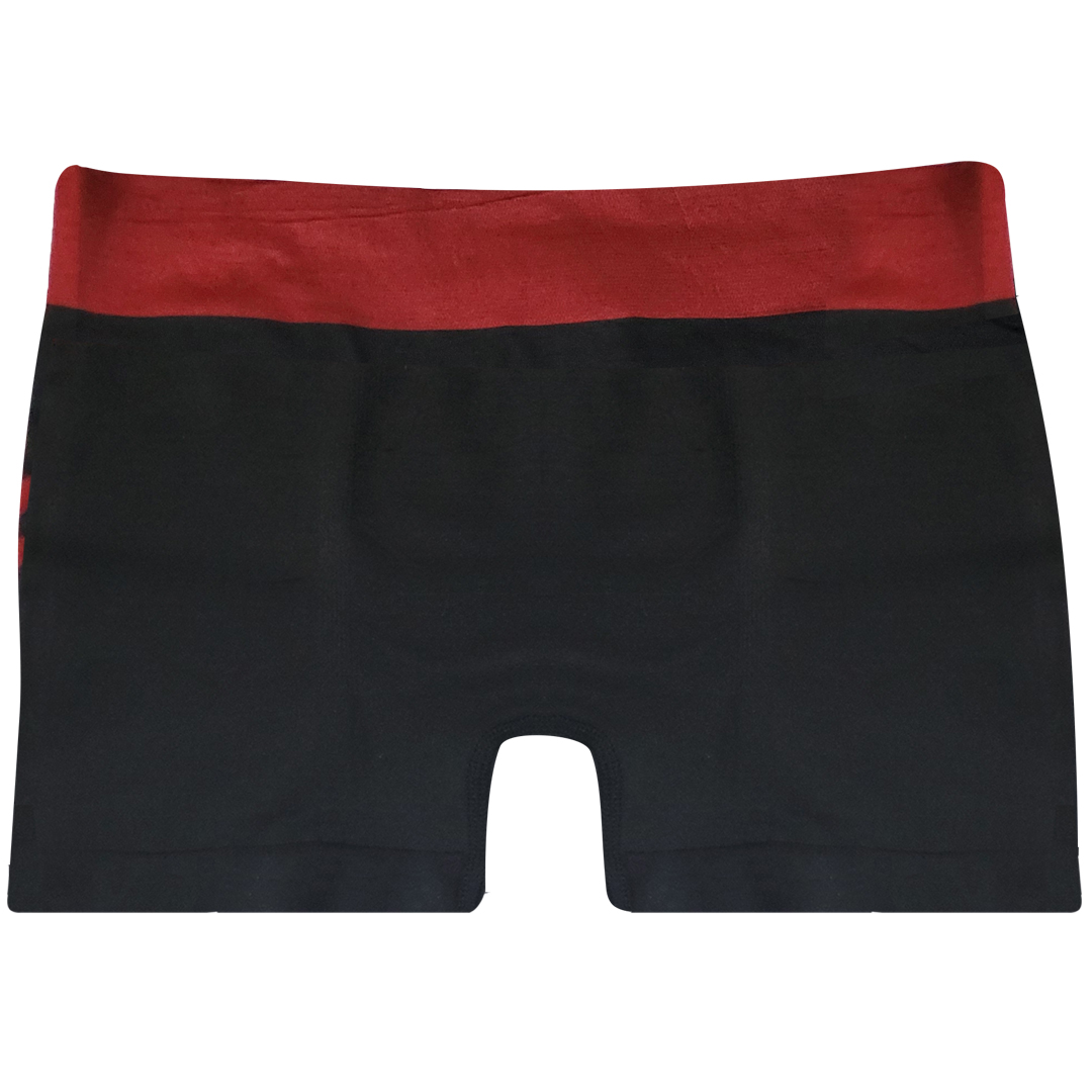 Boxer Negro Mediano Para Hombre de Licra