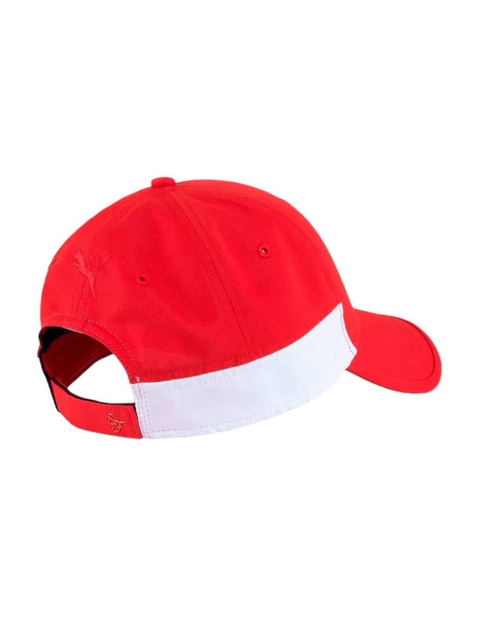 GORRA PUMA SCUDERIA FERRARI ROJA CON BLANCO