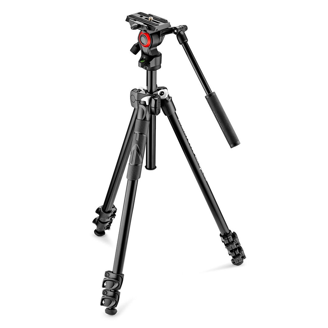 Tripie Manfrotto Befree MK290LTA3 Light con cabeza fluida