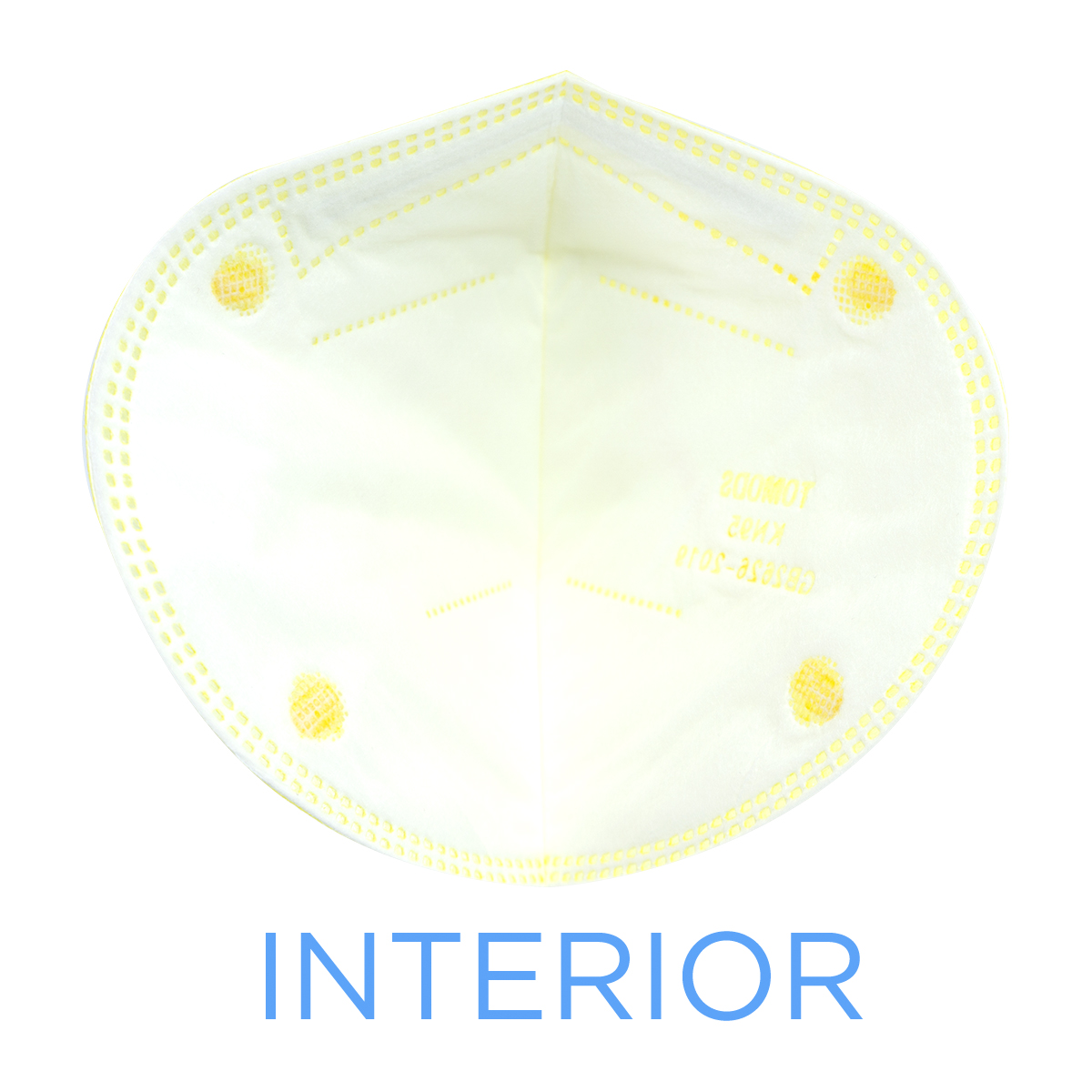 Kn95 Mascarillas Cubrebocas Lavables Caja10pz Colores Tomods 