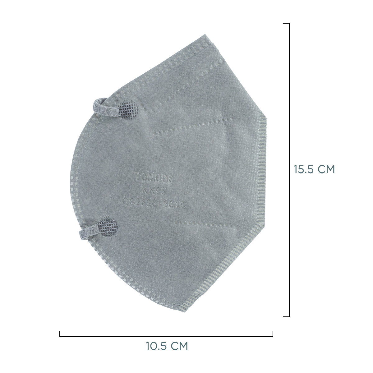 Kn95 Mascarillas Cubrebocas Lavables Caja10pz Colores Tomods 