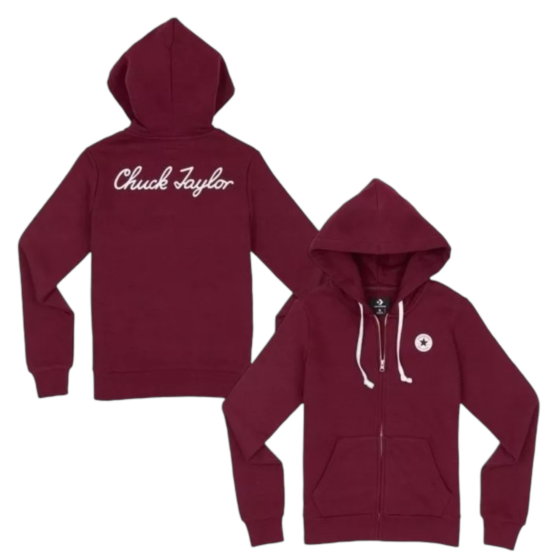 Chamarra Converse color tinto para dama