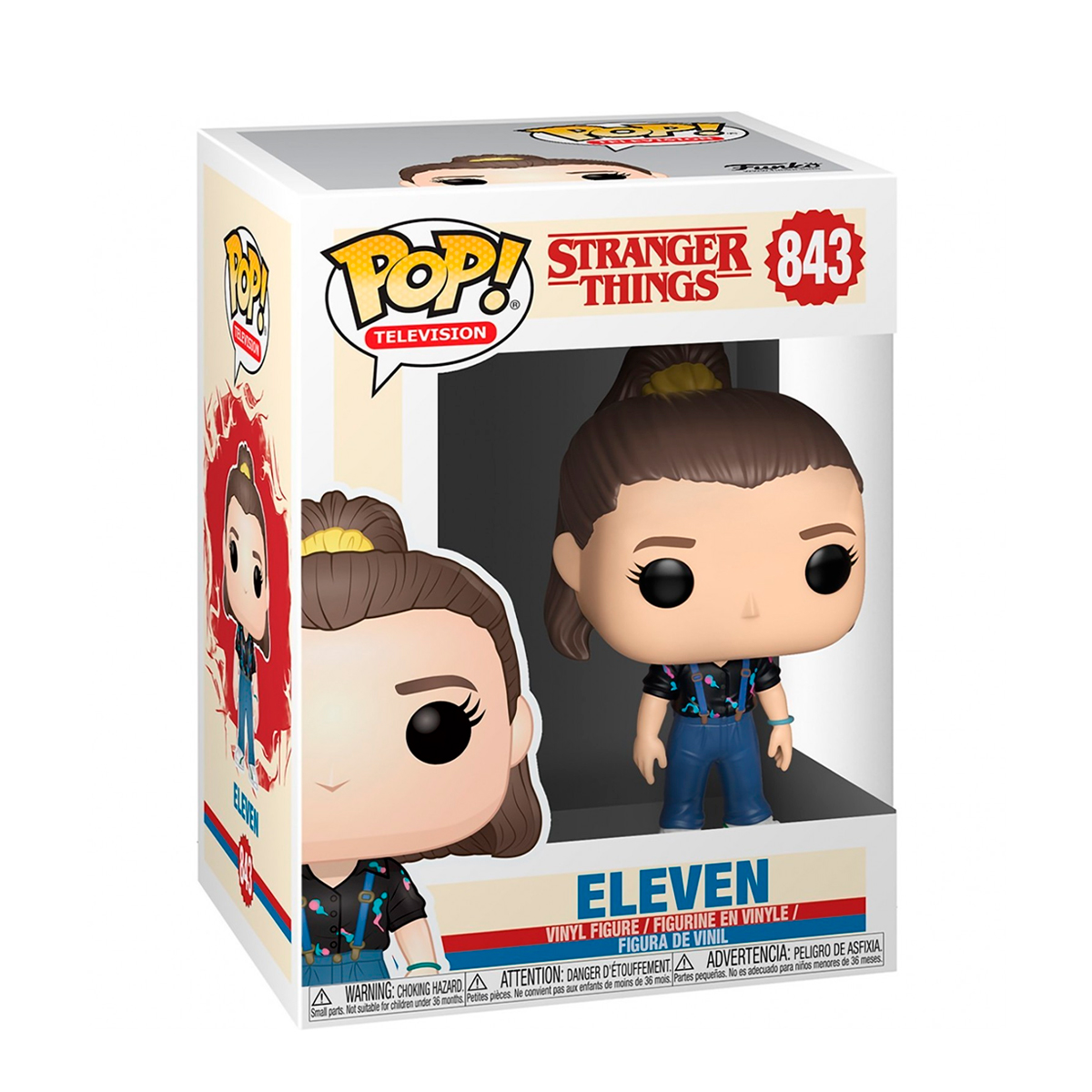 Funko Pop Eleven #843 Stranger Things Serie Figura Original