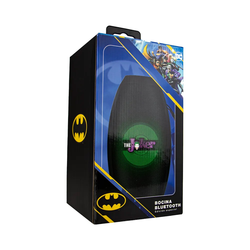 Bocina Joker Logo Edicion Especial Bluetooth Radio FM USB