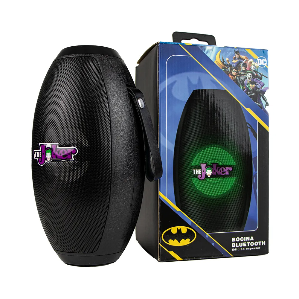 Bocina Joker Logo Edicion Especial Bluetooth Radio FM USB