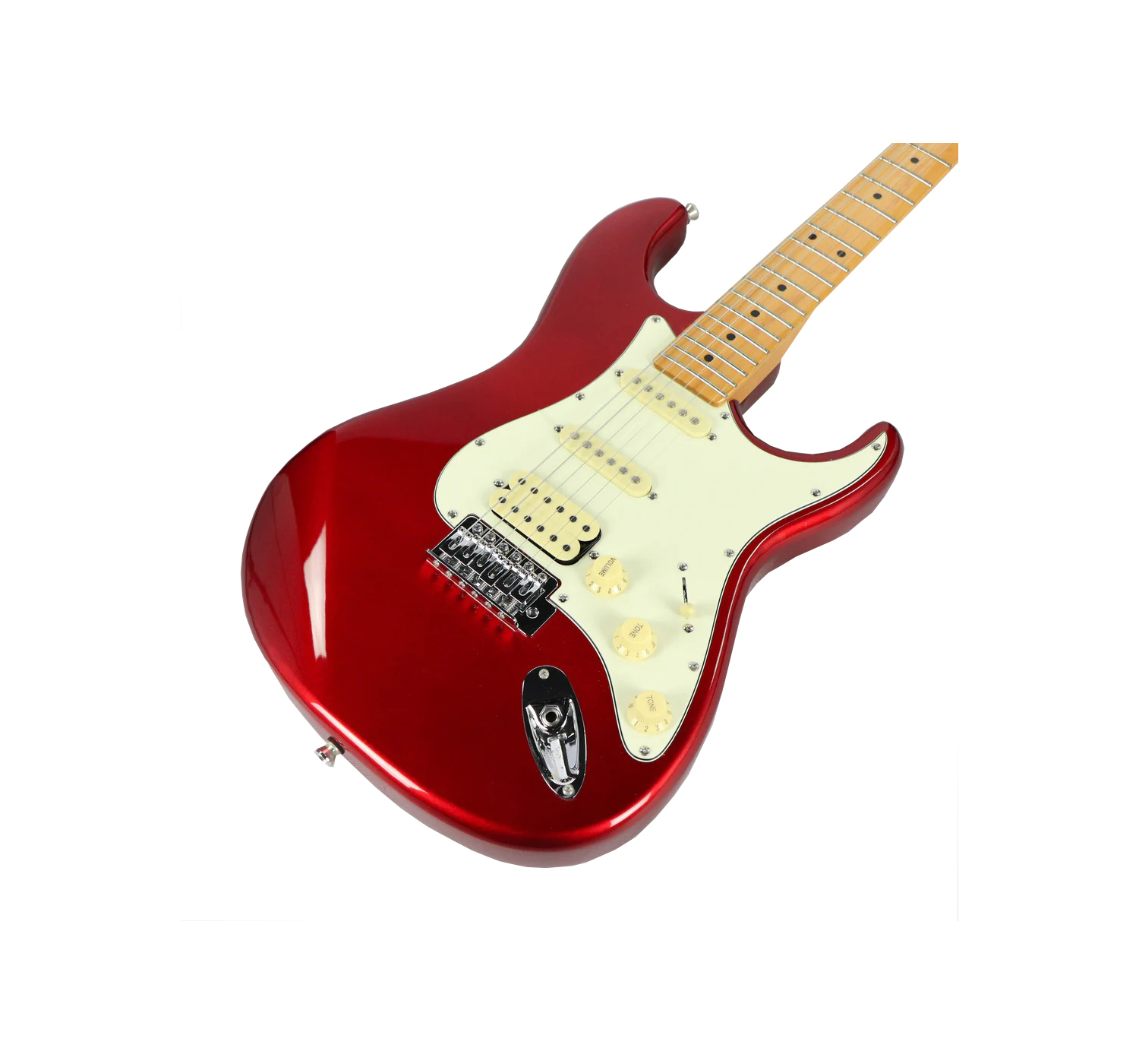 Guitarra Eléctrica Tagima TG540 Tipo Strato Color Rojo Cereza
