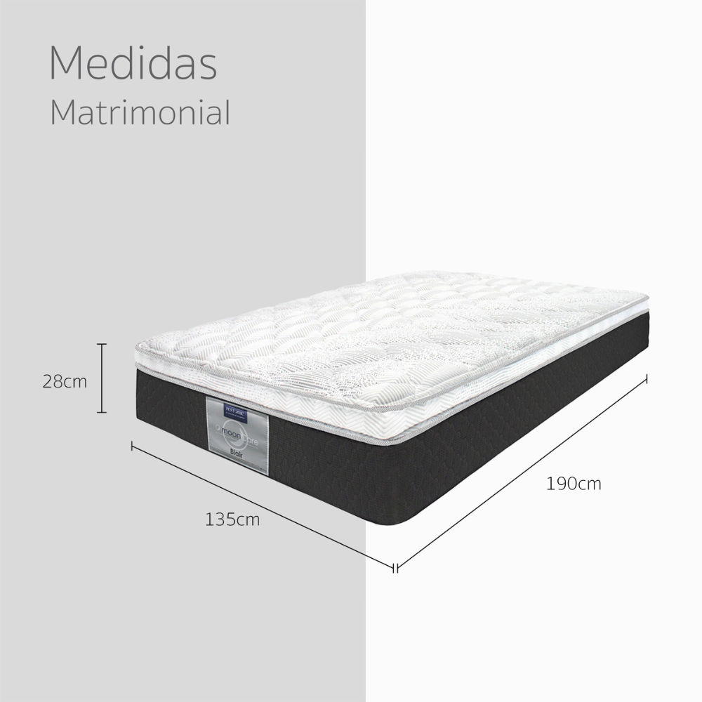 Colchones Matrimonial Restonic Blair Ultra Confort Premium