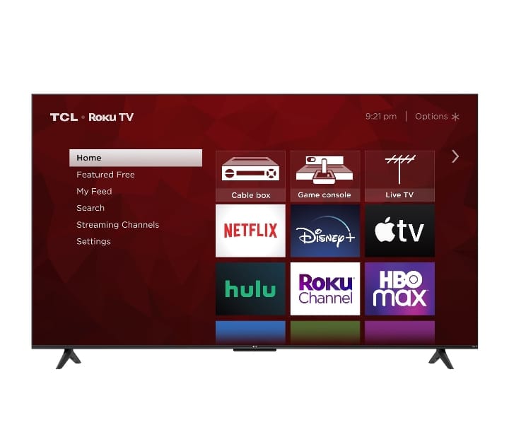 TCL 55" Roku 4-SERIES Smart tv 4K UHD HDR LED 55S451