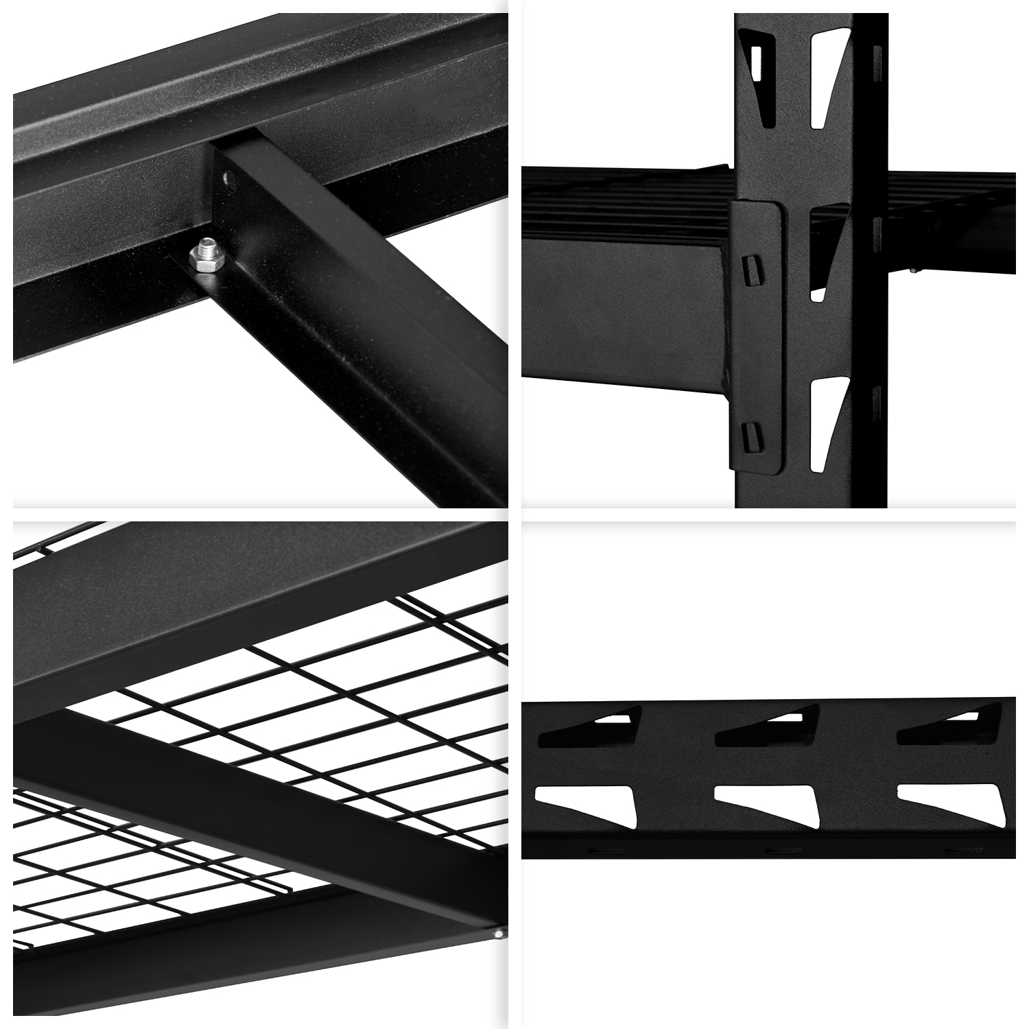 Rack Estante Anaquel Acero Industrial 4 Niveles 2.1 Ton