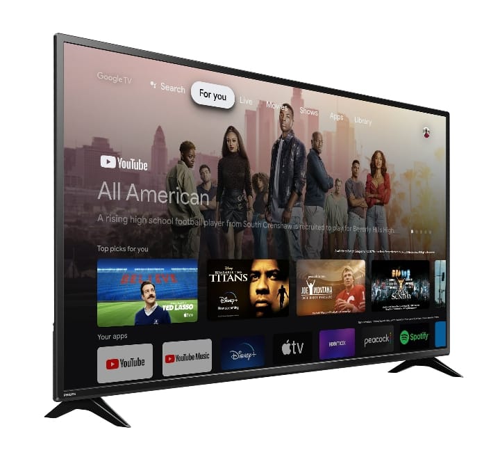 Philips 65"  Smart tv 4K Google 65PUL7552/F7