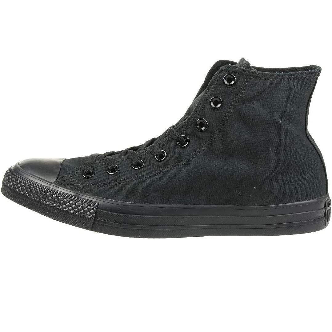 Botines negros converse hot sale