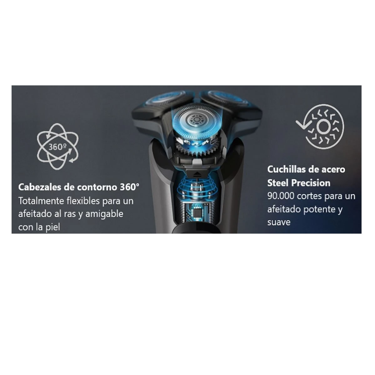 Rasuradora Eléctrica Uso en Seco o Húmedo Philips