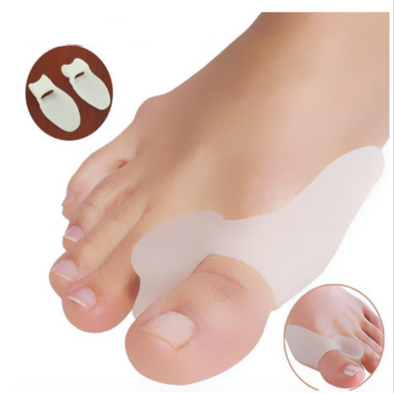 Corrector para dedo gordo hallux valgus transparente