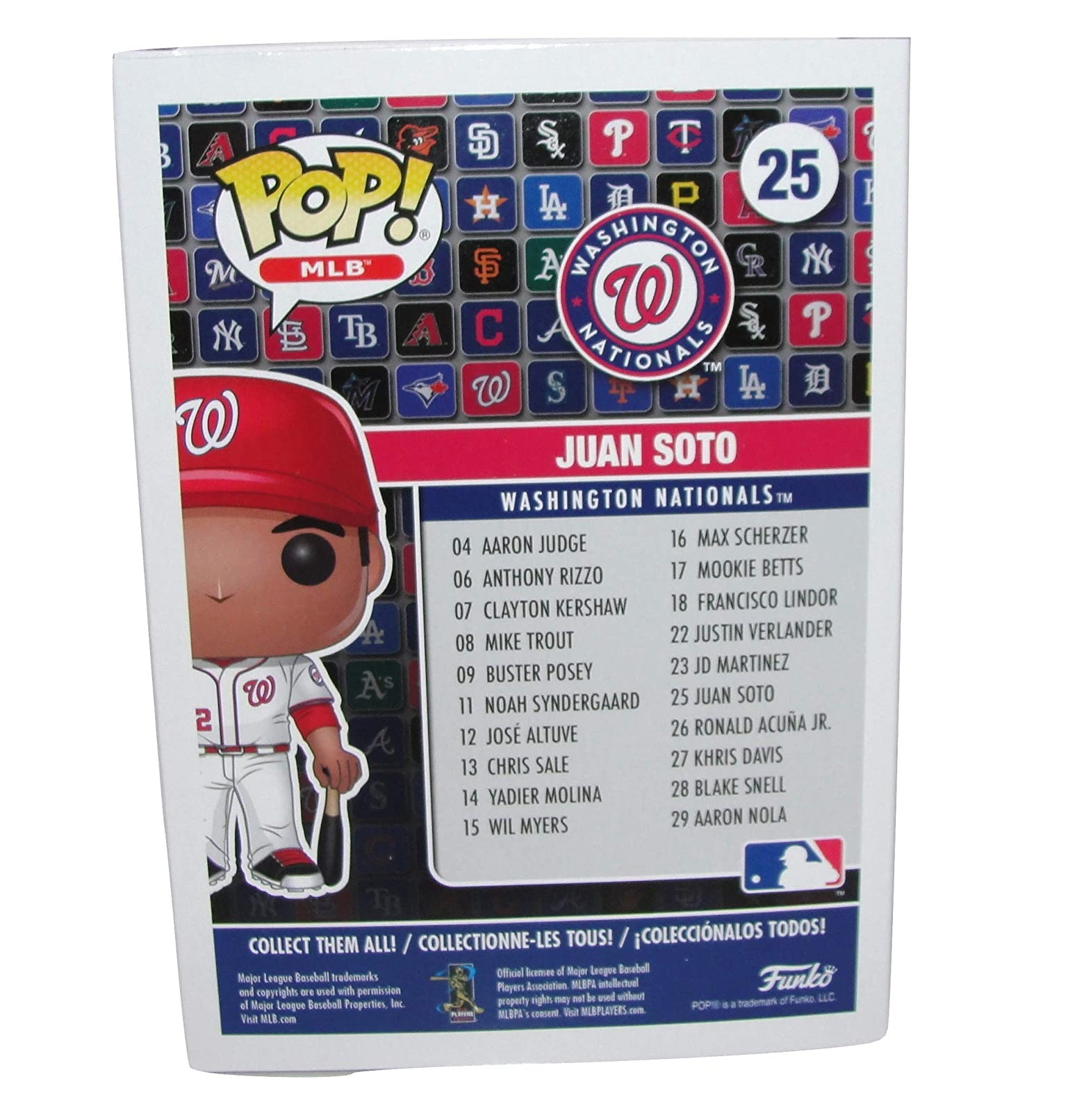 Funko POP! MLB Juan Soto #25 Washington Nationals