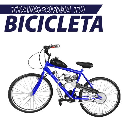 Kit Motor Bicicleta de Gasolina 80 CC 2 Tiempos para Bicicleta Motorizada  Bicimoto