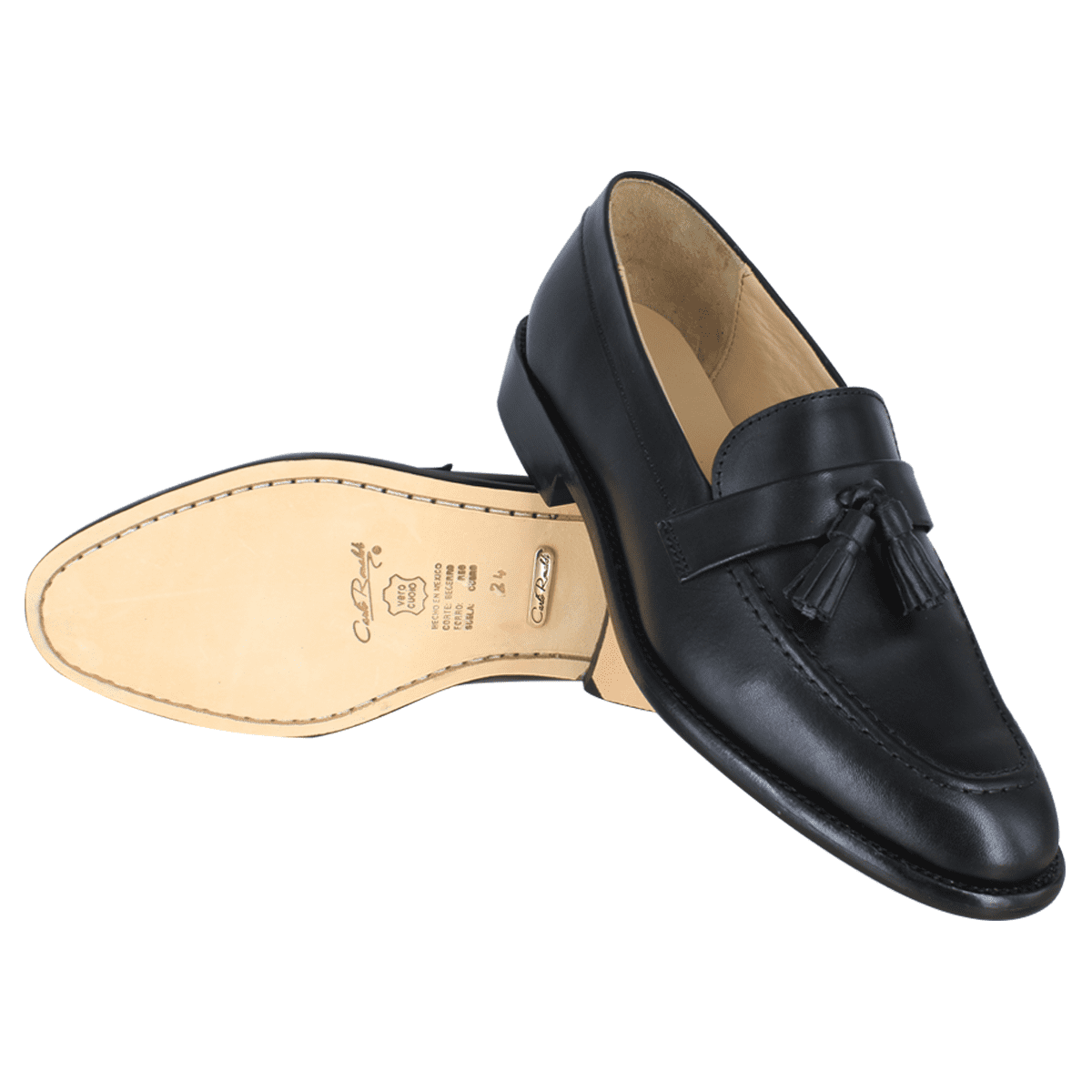 Zapato Dama Carlo Ronaldi 1095-B Becerro Negro 