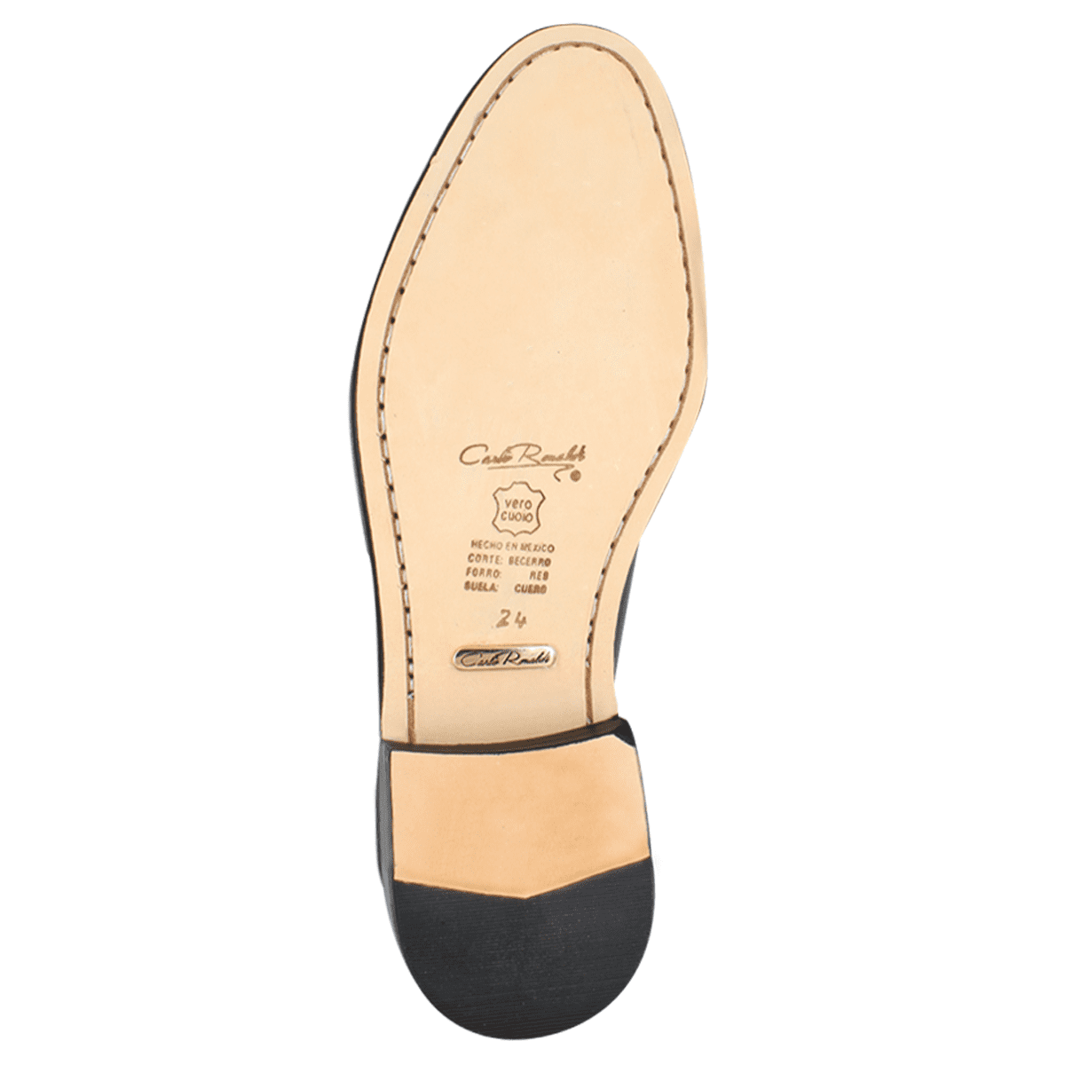 Zapato Dama Carlo Ronaldi 1095-B Becerro Negro 