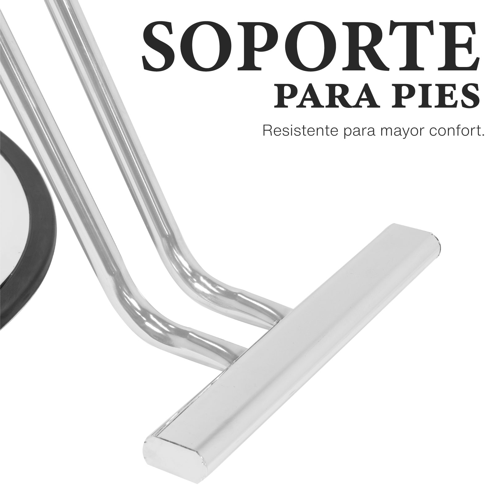 Silla Hidráulica Onof para Salón de Belleza y Barbería, Reclinable con Altura Ajustable