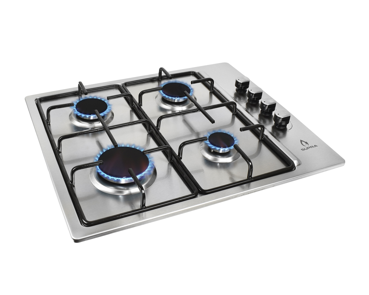 Combo Dolce De Supra Parrilla 4 Quemadores Y Campana Básica 60 Cm