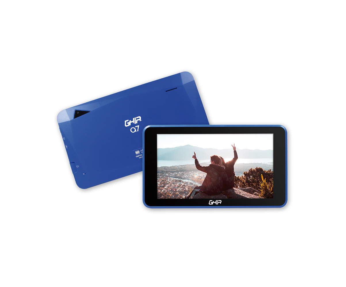 Tablet Ghia A7 7", 16GB, Android 11 Go Edition, Azul