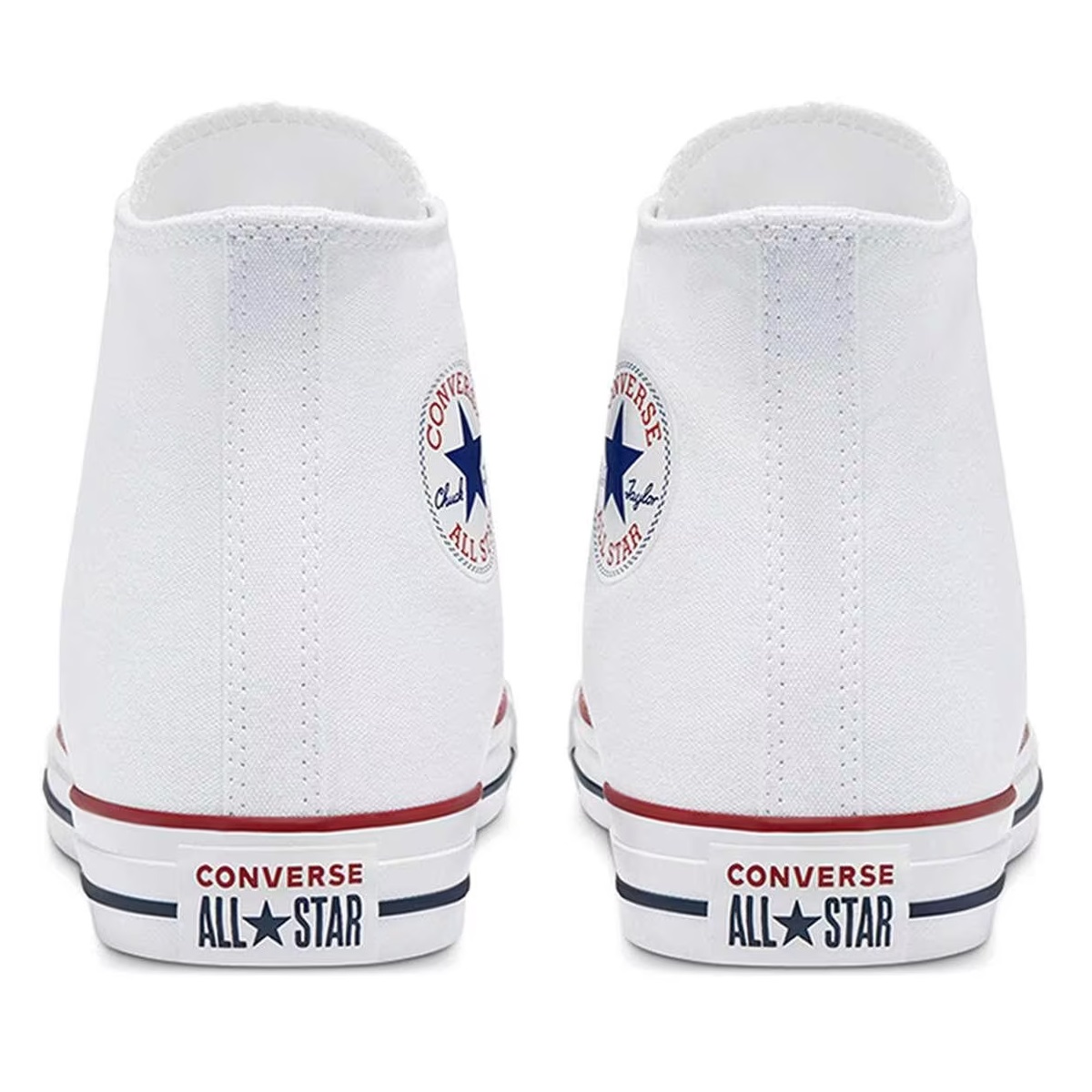 Botines Blancos Converse Chuck Taylor Core en Bota de Lona M7650C