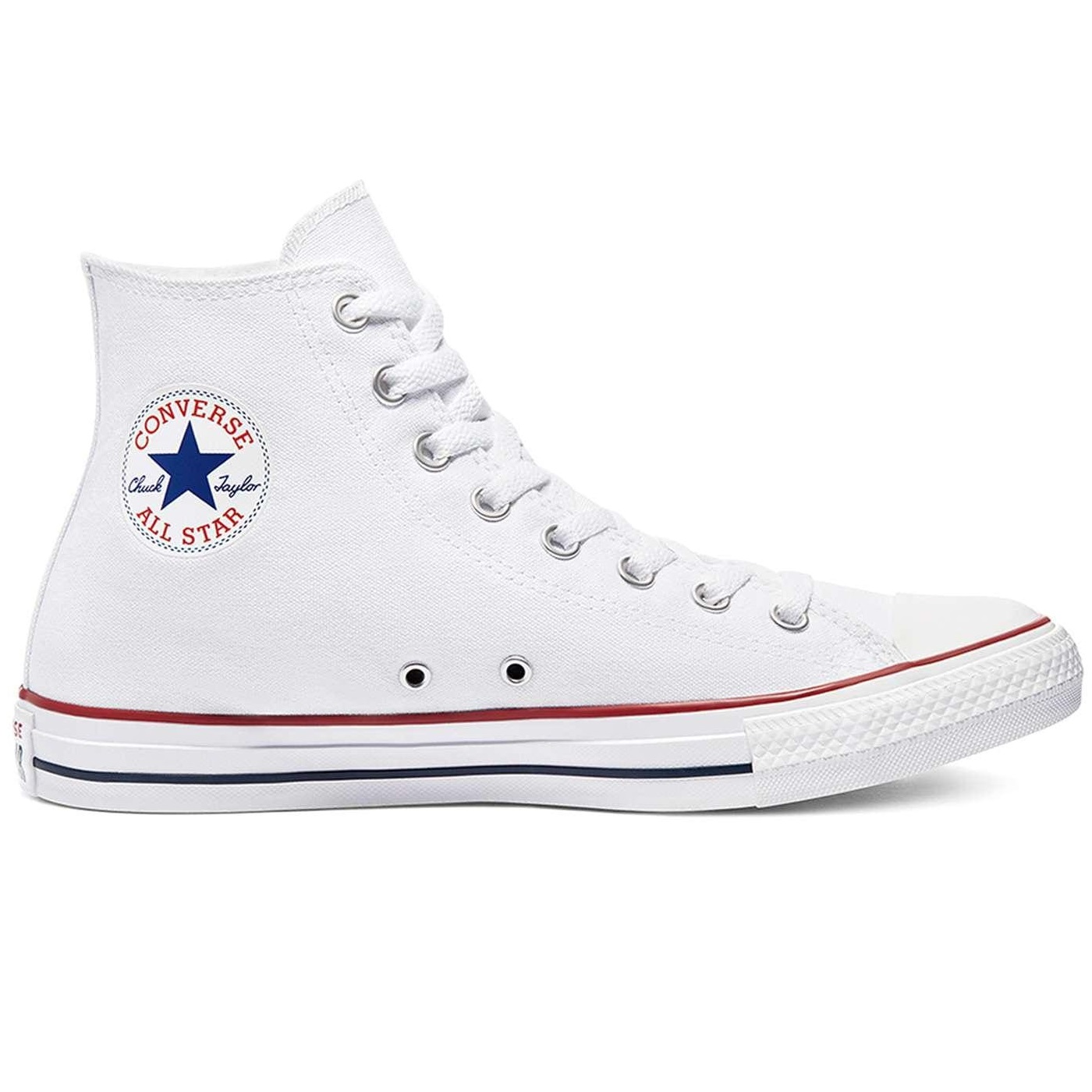 Botines Blancos Converse Chuck Taylor Core en Bota de Lona M7650C