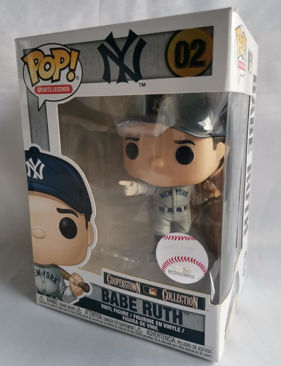 Funko Pop! Sport Legend Babe Ruth #02 Yannkes