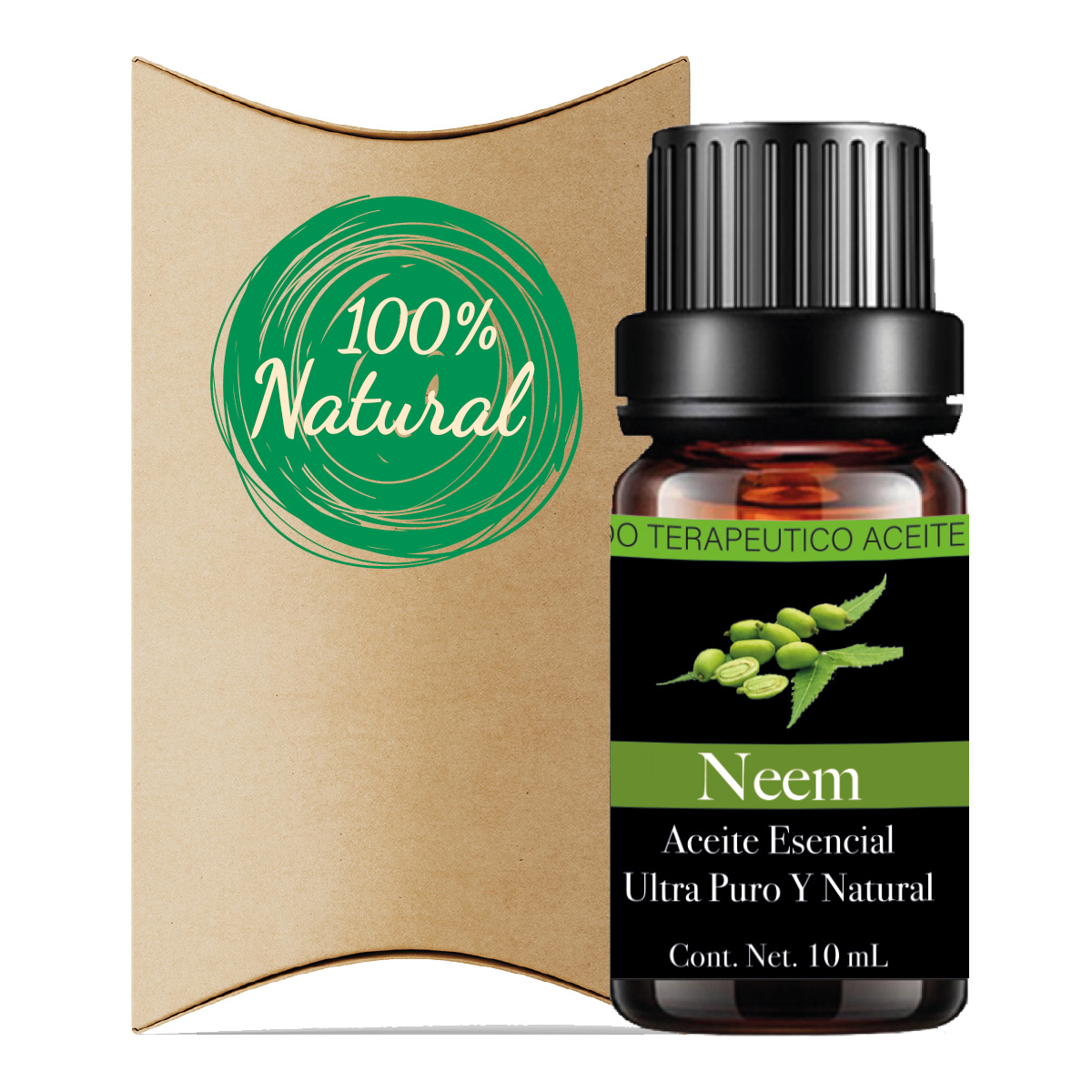 Aceite Esencial Neem 100% Natural Puro Aromaterapia Organico