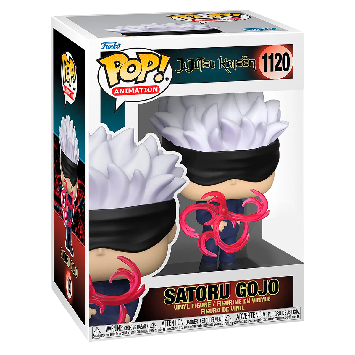 Funko Pop Satoru Gojo Resplandor Rojo #1120 Jujutsu Kaisen Figura Original