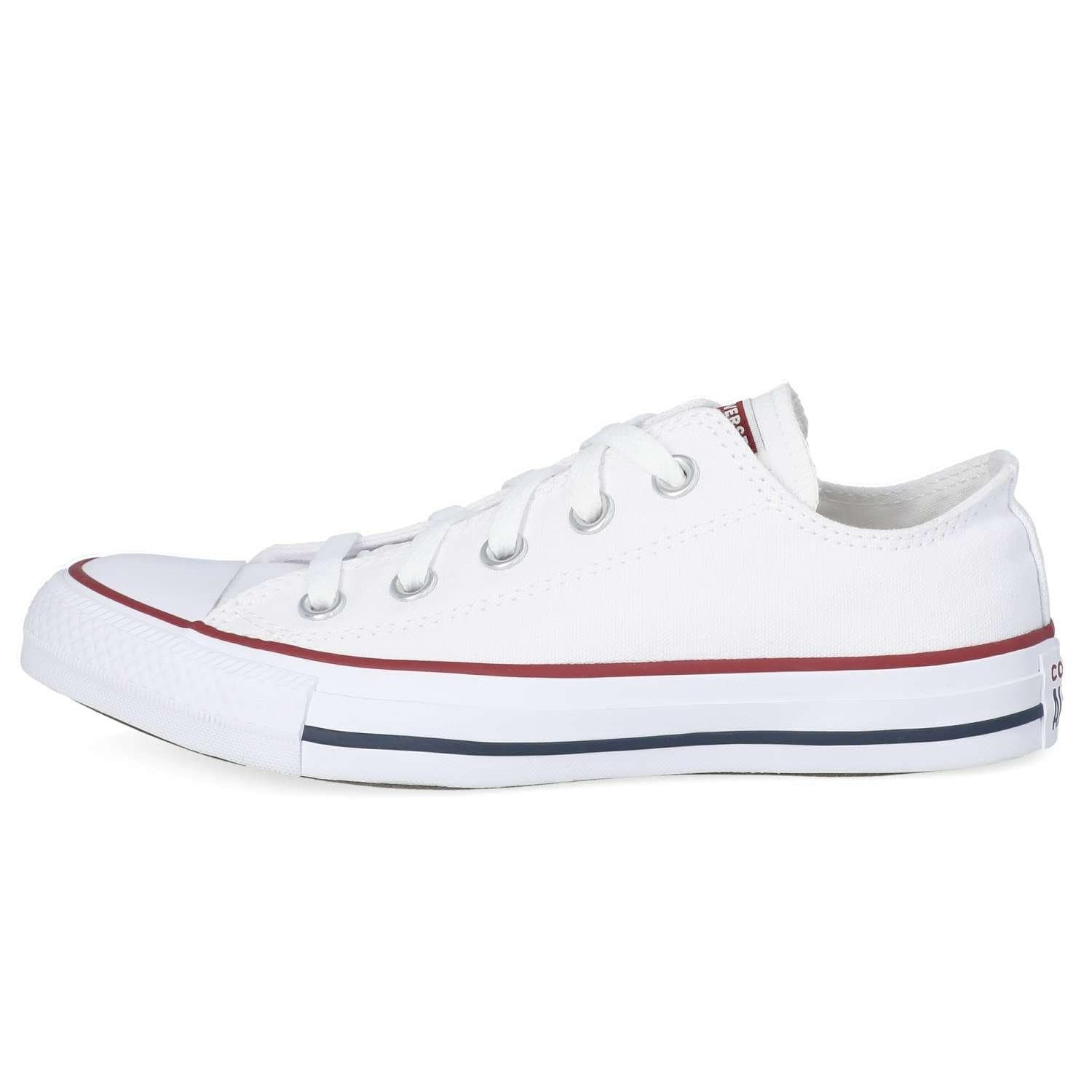 Tenis Converse Blancos Chuck Taylor All Star en Choclo de Lona M7652C