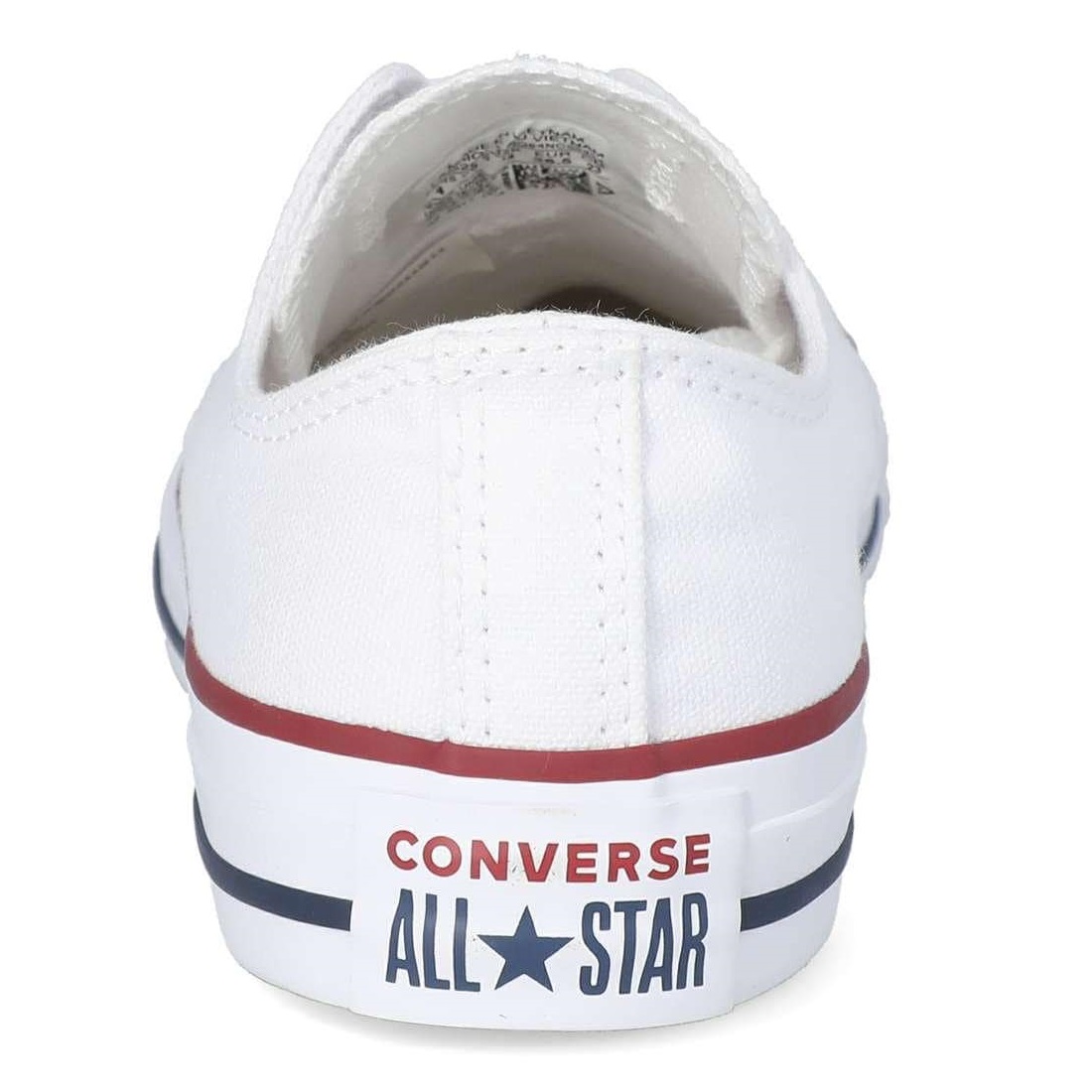 Tenis Converse Blancos Chuck Taylor All Star en Choclo de Lona M7652C